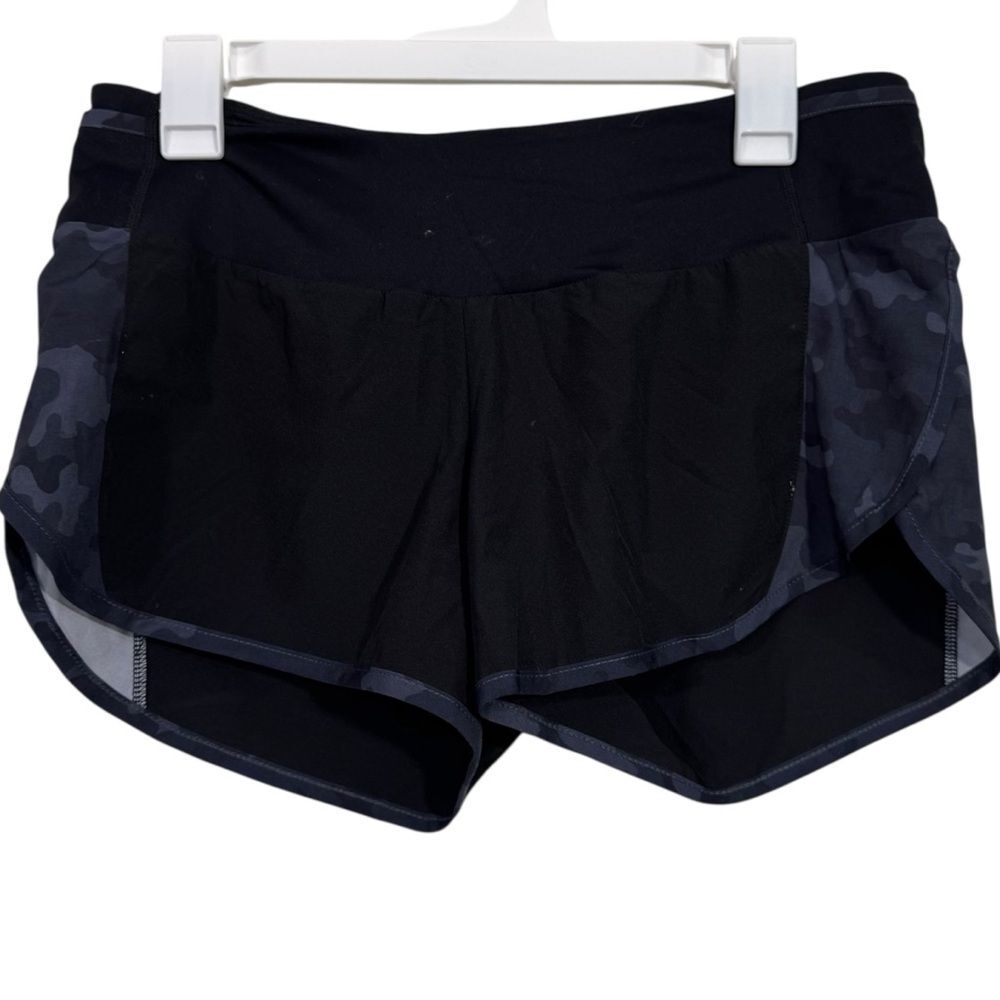 ZYIA Active Black Camo Activewear Shorts